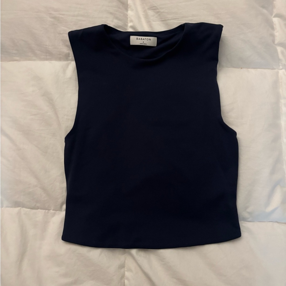 Aritzia Babaton Women's Navy Top